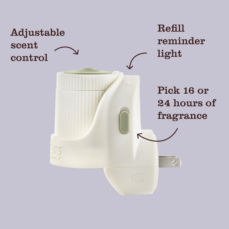 Snowdrop Plug In Scented Oil Warmer With Refill